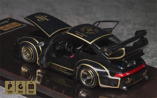 PGM (Private goods model)】1/64 RWB 993 Black-Gold ※フル開閉機能付