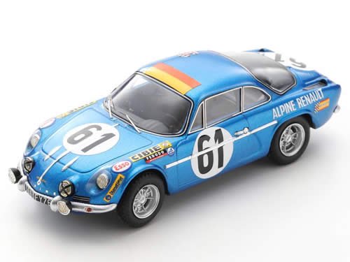Spark/スパーク】1/43 Alpine A110 No.61 24H Le Mans 1968 M