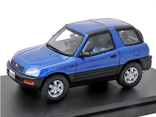 Hi-Story/ハイストーリー】1/43 Toyota RAV4 J (1994) ブライトブルー