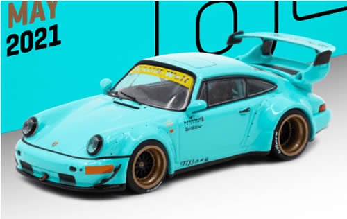 珍しい RWB 964 ポルシェ 1/64 Tiffany PORSCHE ミニカー 