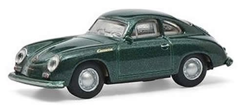 Schuco/シュコー】1/87 ポルシェ 356A クーペ M・グリーン - ミニカー