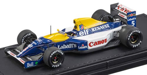 トップマルケス 【ラス1】 GP replicas 1/18 ウィリアムズ FW14B #5 N.マンセル CAMELデカール加工品 with SHOWCASE '92年ワールドチャンピオン Topmarques