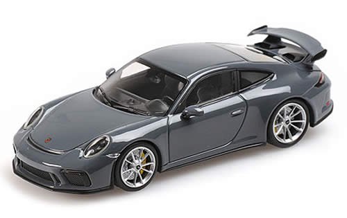 MINICHAMPS/ミニチャンプス】1/43 ポルシェ 911 GT3 2017 グレー PMA