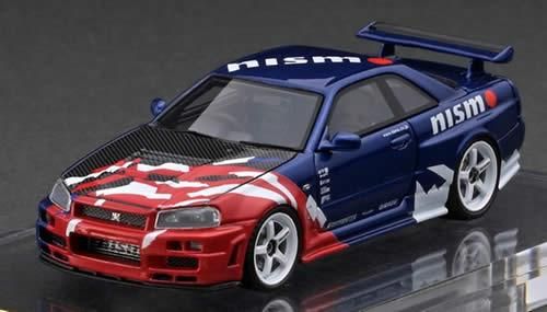 東京オートサロン限定 1/64 イグニッションモデル スカイライン R34 