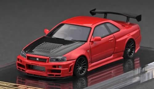 予約【ignition model/イグニッションモデル】1/64 Nismo R34 GT-R R-tune Red - ミニカーショップ  NEOHOBBY（ネオホビー）