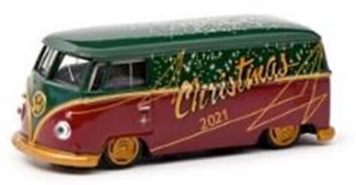 Schuco/シュコー】1/64 VW T1 ローライダー クリスマス 2021