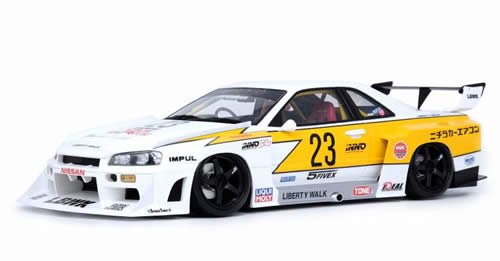 INNO MODELS/イノモデル】1/18 スカイライン スーパーシルエット LB