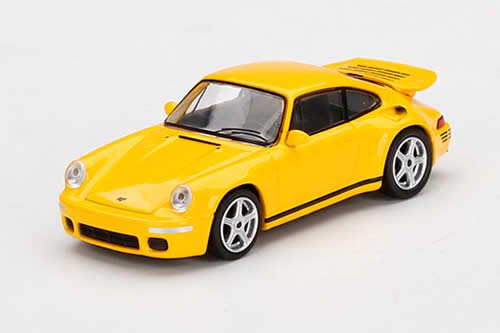 予約【MINI GT/TSMモデル】1/64 RUF CTR アニバーサリー ブロッサム イエロー (左ハンドル) - ミニカーショップ  NEOHOBBY（ネオホビー）