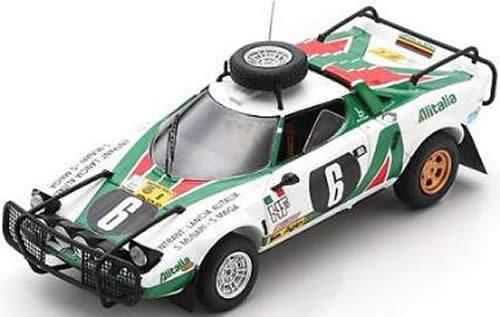 【ギフ_包装】 Stratos Lancia 予約【Spark/スパーク】1/43 HF Safari No.6 レーシングカー