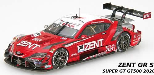 予約【EBBRO/エブロ】1/43 ZENT GR Supra SUPER GT GT500 2020 No.38 