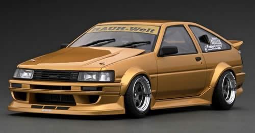 予約【ignition model/イグニッションモデル】1/18 RWB AE86 Gold ...