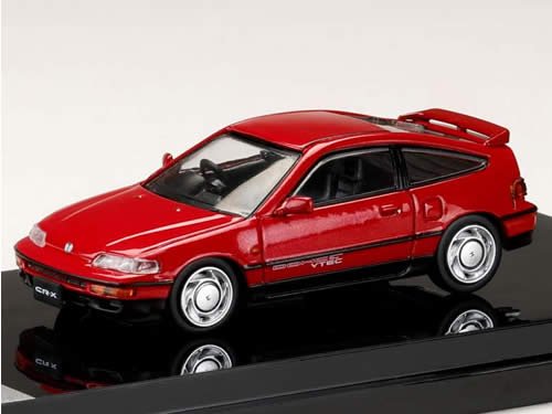 予約【HOBBY JAPAN/ホビージャパン】1/64 ホンダ CR-X SiR (EF8) 1989 エンジンディスプレイモデル付 レッドパール -  ミニカーショップ NEOHOBBY（ネオホビー）