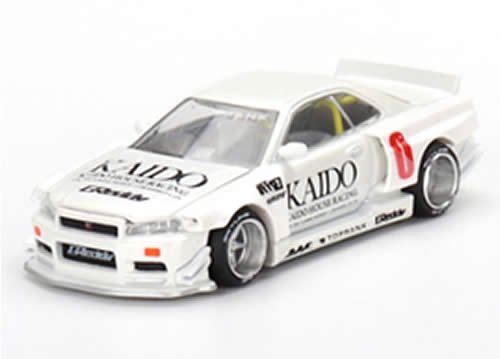 偉大な MINI GT ミニGT スカイライン R34 KAIDO WORKS 限定 ミニカー