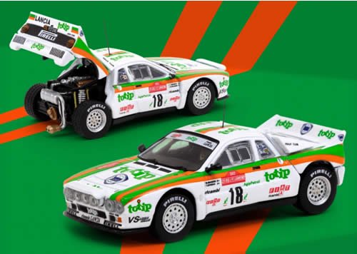 予約【TARMAC WORKS/ターマックワークス】1/64 Lancia 037 Rally Rallye Sanremo 1983 -  ミニカーショップ NEOHOBBY（ネオホビー）