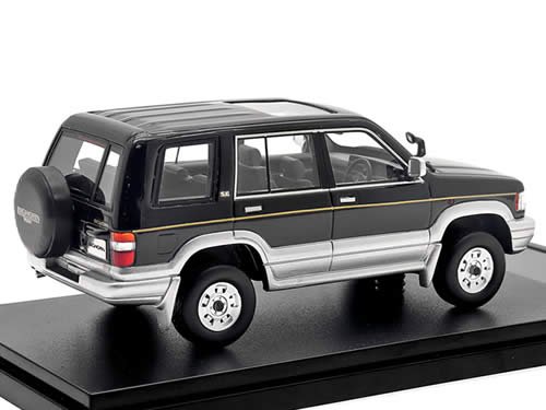 予約【Hi-Story/ハイストーリー】1/43 ISUZU BIGHORN (1993) カスタマイズ エボニーブラック／ライトシルバーメタリック  - ミニカーショップ NEOHOBBY（ネオホビー）