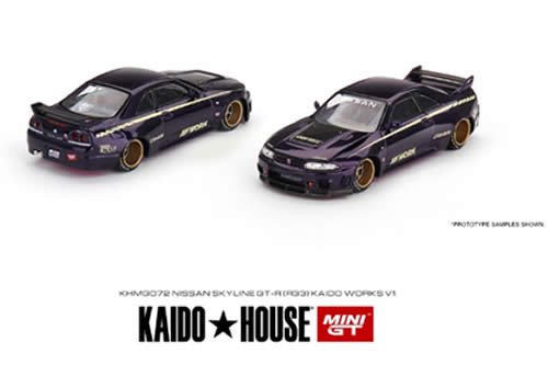 予約【MINI GT/TSMモデル】1/64 Nissan スカイライン GT-R R33 Kaido 