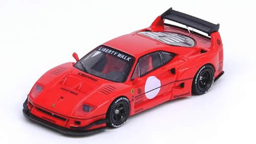 予約【INNO MODELS/イノモデル】1/64 LB-WORKS F40 レッド