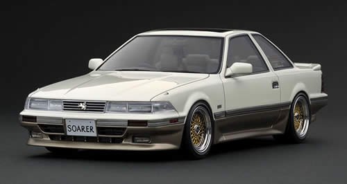 予約【ignition model/イグニッションモデル】1/18 Toyota Soarer (Z20) 3.0GT-LIMITED White/ Gold - ミニカーショップ NEOHOBBY（ネオホビー）