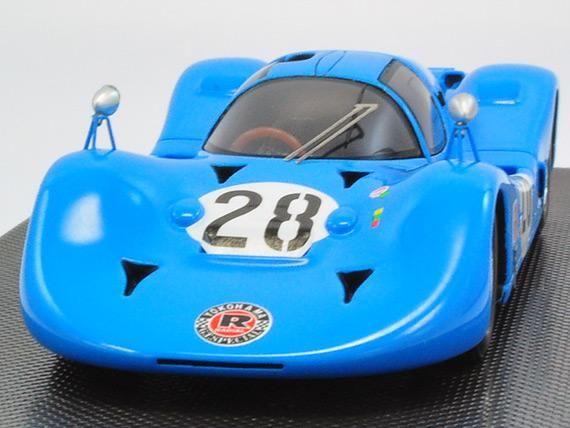 エブロ 1/43 イスズ ベレット GTR ホワイト/ブラック 完成品 - ミニカー