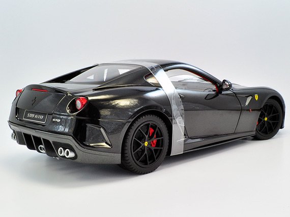 MATTEL/マテル】1/18 フェラーリ 599GTO 2010 ブラック エリート