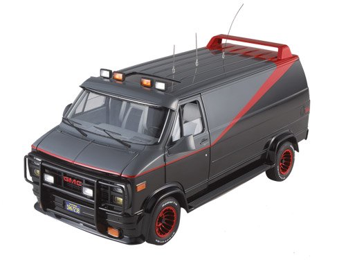 MATTEL/マテル】1/18 特攻野郎Ａチーム GMC Classic VAN - ミニカー