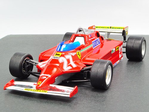 ixo/イクソ】1/43 フェラーリ 126CK #27 G.ビルニューブ スペインGP