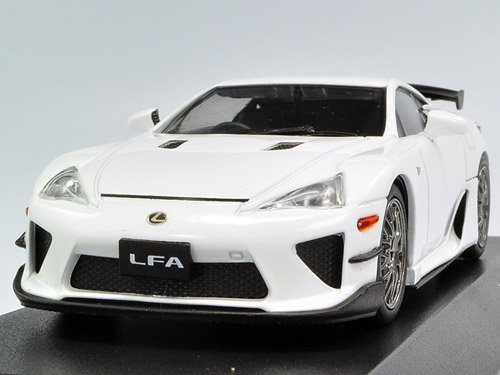 Lexus LFA 白い車の模型その他