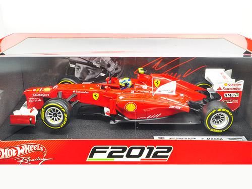 MATTEL/RACING】1/18 フェラーリ F2012 F.マッサ （ドライバー付 