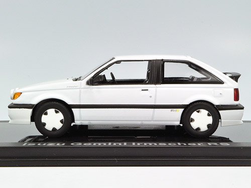 即決あり 完売品 1/43 ノレブ 800727 いすゞ ジェミニ イルムシャー 1500 ターボ 1987 (レッド) - ミニカー
