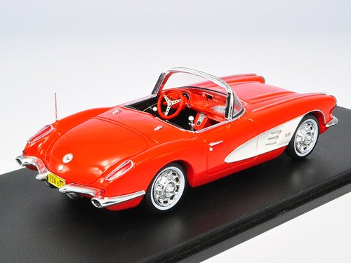 Spark/スパーク】1/43 Chevrolet Corvette Convertible 1960 Red