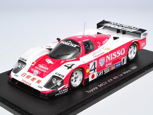 Spark/スパーク】1/43 Toyota 94CV No.4 - 4th Le Mans 1994 