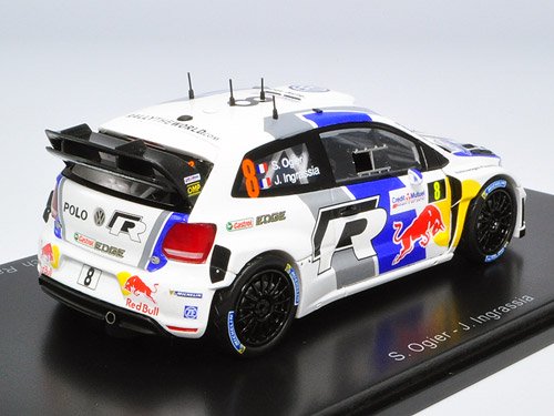 Spark/スパーク】1/43 VW Polo WRC No.8 