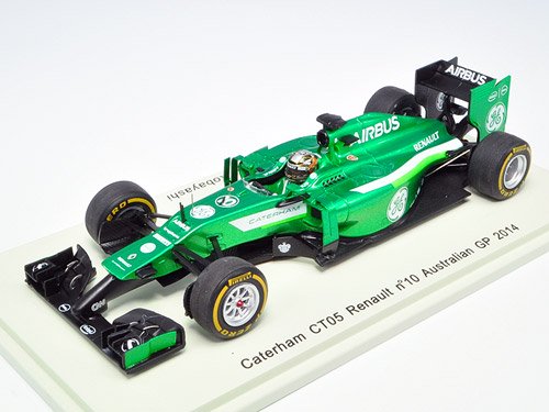 Spark/スパーク】1/43 Caterham CT05 2014 #10 Kamui Kobayashi