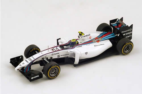 Spark/スパーク】1/43 Williams FW36 2014 #19 Felipe Massa 