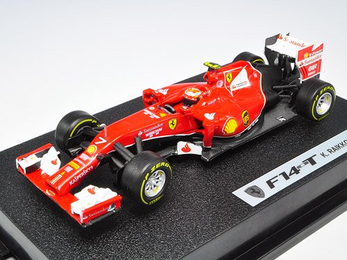 MATTEL】1/43 フェラーリ F1 2014 F14 T #7 K.ライコネン （ドライバー 