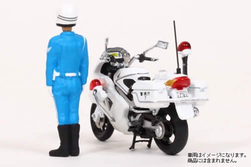 RAI'S 警察官フィギュア 交通取締自動二輪車 男性隊員 2type
