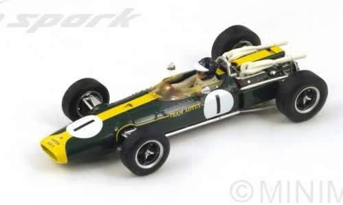 Spark/スパーク】1/43 Lotus 43 BRM No.1 Winner US GP 1966 Jim Clark