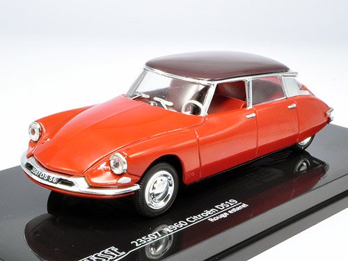 VITESSE】1/43 Citroen DS19 1960 レステレル ルージュ - ミニカー