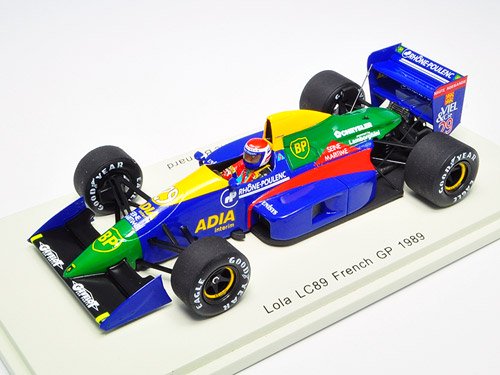 Spark/スパーク】1/43 Lola LC89 No.29 French GP 1989 Eric Bernard 