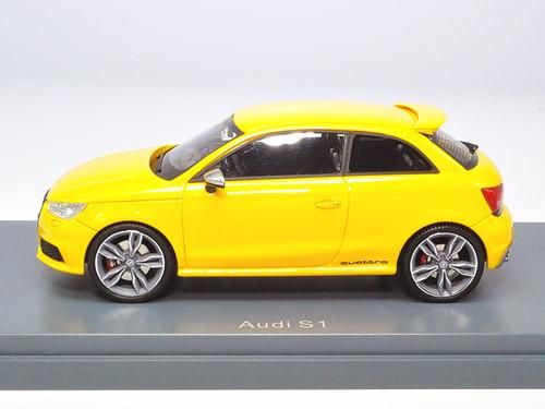 Amazon | アウディ A1 スポーツバック 1/43 ミニカー イエロー