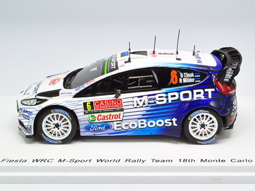新品 1/43 スパーク SPARK フォード フィエスタ RS WRC No.5 2016 4位 