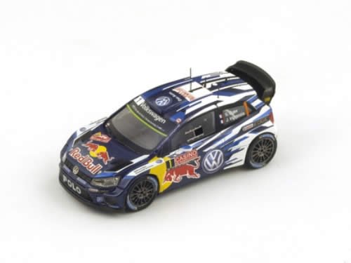 Spark/スパーク】1/43 Volkswagen Polo R WRC No.1 Winner Monte Carlo