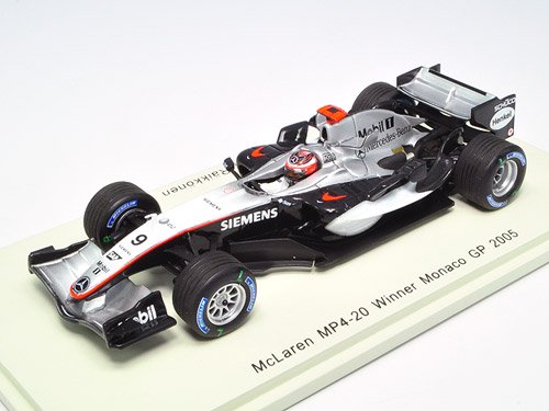 Spark/スパーク】1/43 McLaren MP4-20 No.9 Winner Monaco GP 2005 Kimi Raikkonen -  ミニカーショップ NEOHOBBY（ネオホビー）