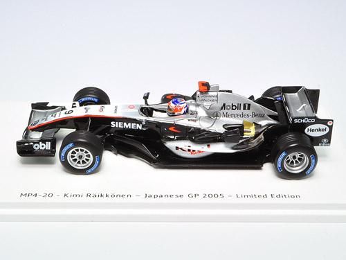 Spark/McLaren特注モデル】1/43 マクラーレン メルセデス MP4-20 2005 