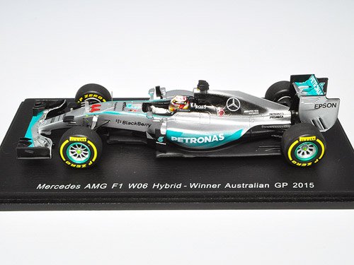 【Spark/スパーク】1/43 Mercedes F1 W06 n.44 Winner Australian