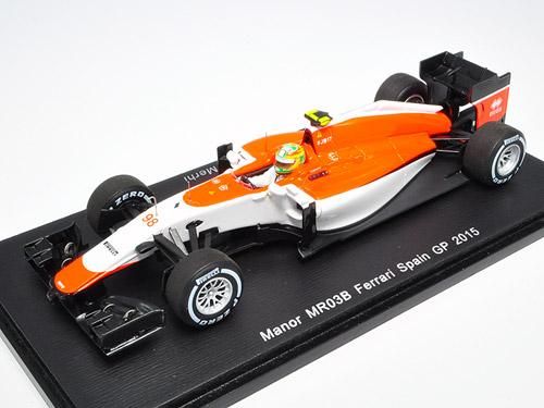 ミニカー SPARK1/43 Manor MR03B F1 Roberto Merhi SPARK1/43 Manor MR03B F1 Roberto Merhi