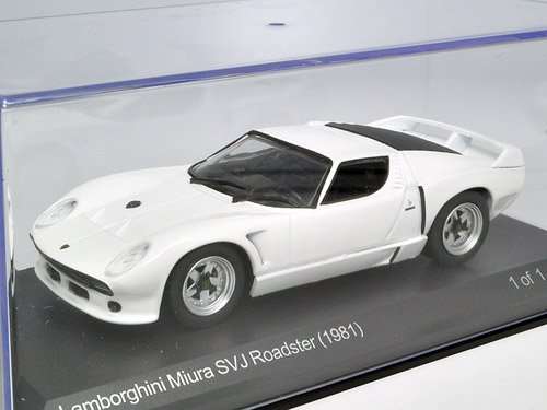 【WHITE BOX】1/43 ランボルギーニ ミウラ SVJ ロードスター 1981