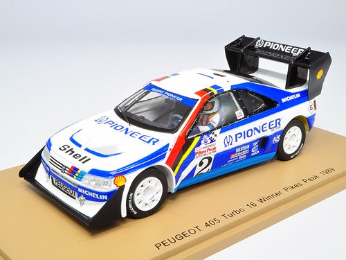 【Spark/スパーク】1/43 Peugeot 405 Turbo 16 No.1 Winner Pikes