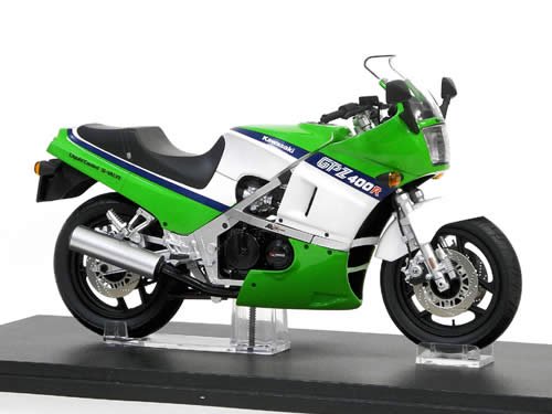 予約【MODELER'S】1/12 Kawasaki GPZ400R グリーン/ホワイト - ミニカーショップ NEOHOBBY（ネオホビー）