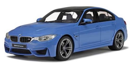 GT SPIRIT/GTスピリット】1/18 BMW M3 (F80) （ブルー） - ミニカー